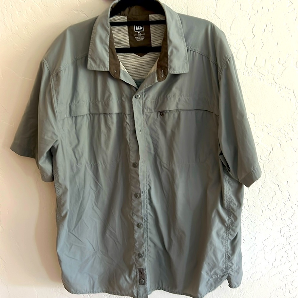 Camping, hiking, fishing, great outdoors quick dry shirt